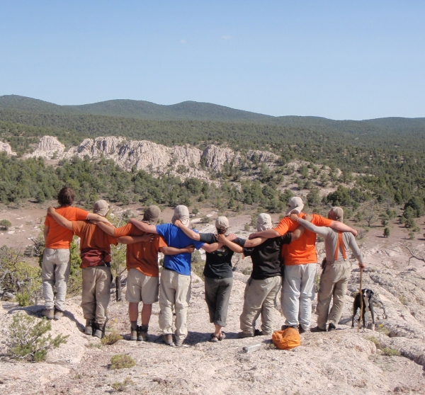 Group arms around eachother cropped